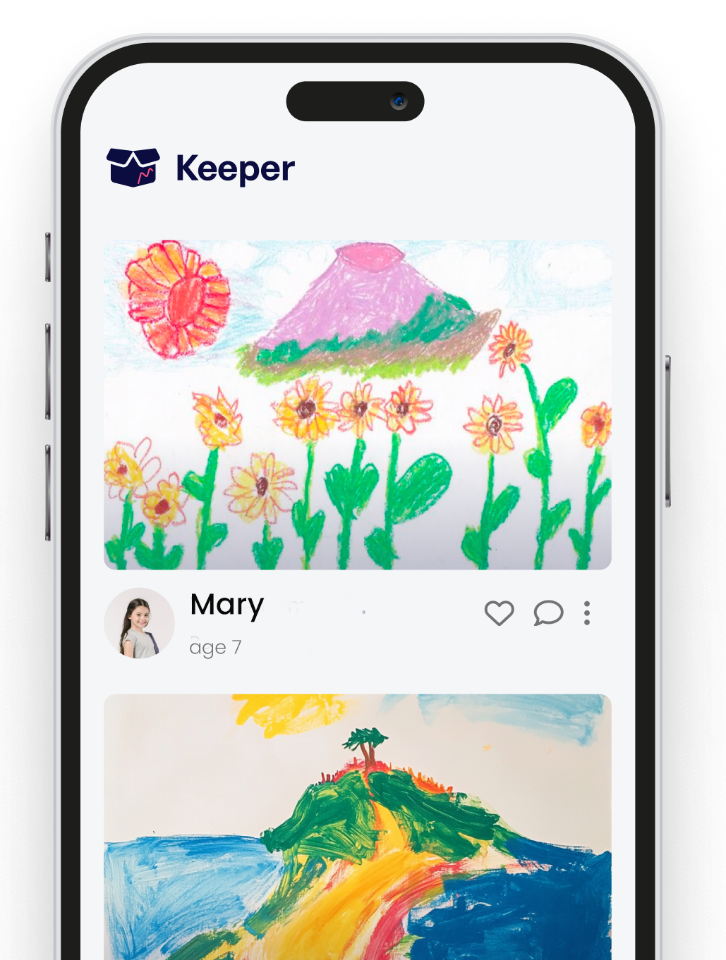 The Keeper App — browse your child's digital archive